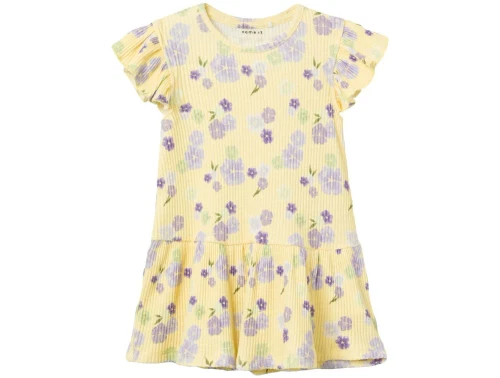 Name It double cream kjole blomster